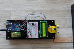 Дальномер ультразвуковой на Arduino + Дисплей 1602