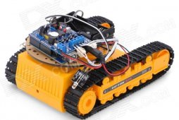 Гусеничная машина на Arduino, управляемая с сотового телефона